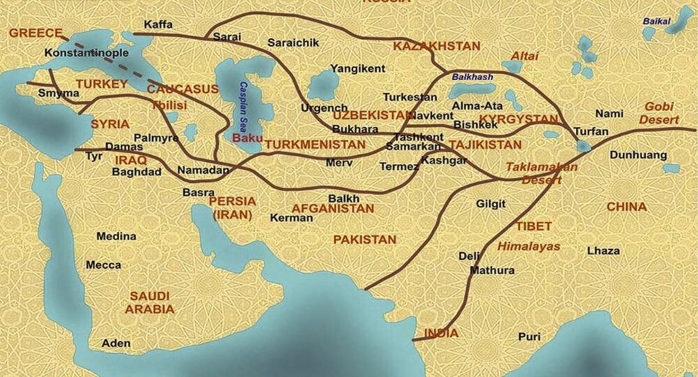 historical silk road